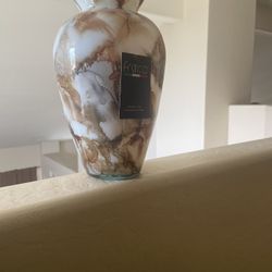 Francoa Italian Marble Swirl Vase