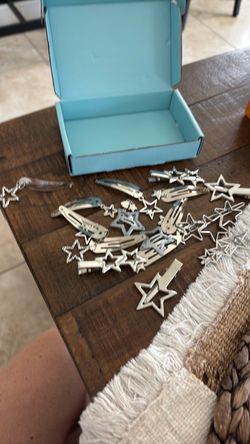 Star hair clips