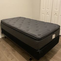 Twin Bed, Less Than One Year Use, $50.00 