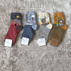 Studio Ghibli 4 Pair Socks Brand New