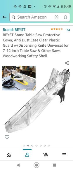 Table Saw Blade Guard