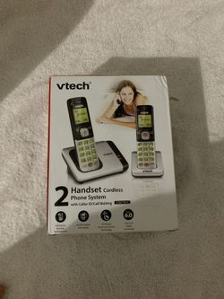 NEW VTech CS6719-2 Dual Handsets DECT 6.0 Speaker, Call ID/Waiting, Backlit