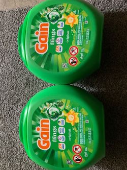 Gain detergents ($10 each)