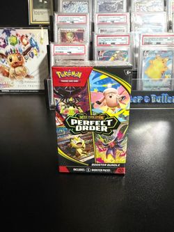 Pokemon TCG Mega Evolution Perfect Order Booster Bundle