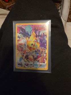 Pikachu Holo Pokémon Trading Card 160/159