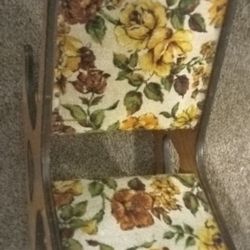 Vintage Foot Rest  Or Mini Style Rocking Chair 