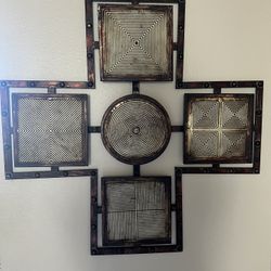 Beautiful Artwork (Metal) And A Large Frame Picture 