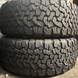 315 70 17 BFGOODRICH   MATCHING PAIR  Load range E  $200 for the 2 tires