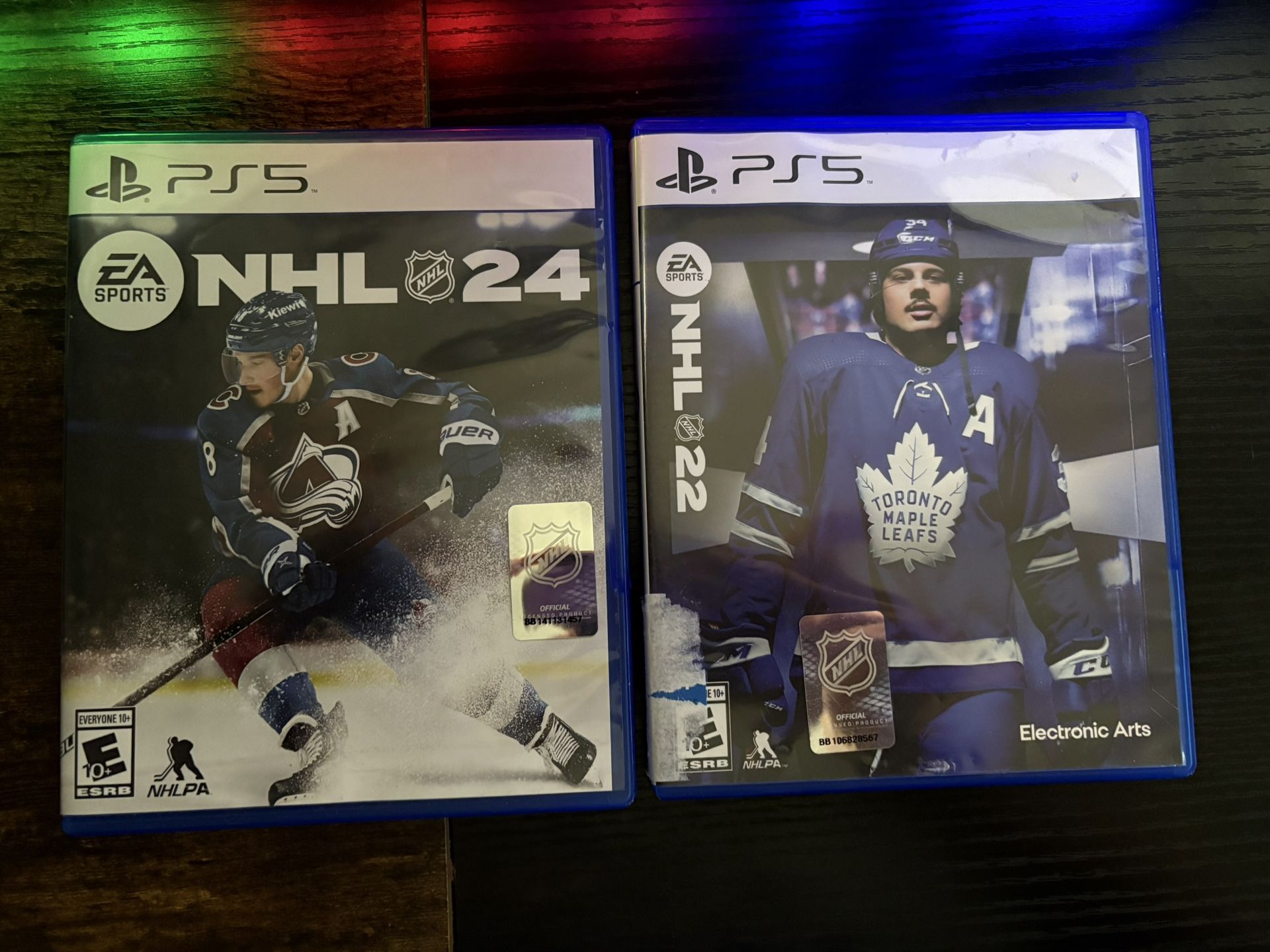 NHL 22 & 24 - PS5