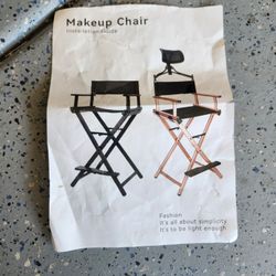 Black Makeup Chair 