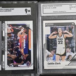 Caitlyn Clark Graded Cards ×2