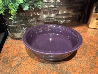 Fiesta bowls purple 8 in and out of 10 in