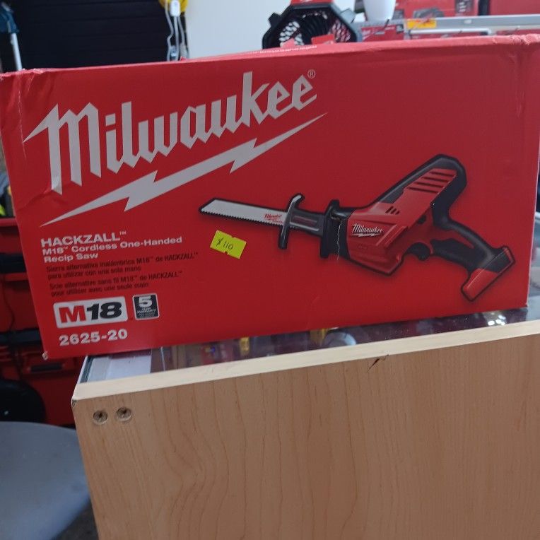 Milwaukee New Hackzall 18M