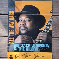 Est 2013 Big Jack Johnson MC Records Signed Tour Poster 