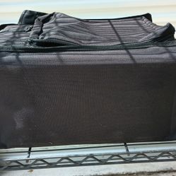  Portable 4U Rack Bag with 14" Rackable Depth soft side equipment gig bag. 