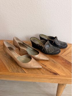 Women’s Size 5.5 Nine West Pumps Heels & Clarks Artisan Collection Mules Wedge Heels West Las Vegas See My Listings Summerlin