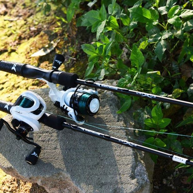 KastKing Crixus Fishing Rod and Reel Combo, Baitcasting Combo , IM6  Graphite Blank Rods,SuperPolymer Handle for Sale in Lancaster, CA - OfferUp