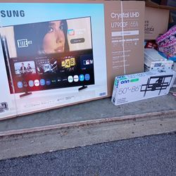 65 Inch Samsung TV With Wall Mount