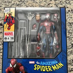 Mafex Spider-Man 108 ( Comic Paint ) Please Read Description