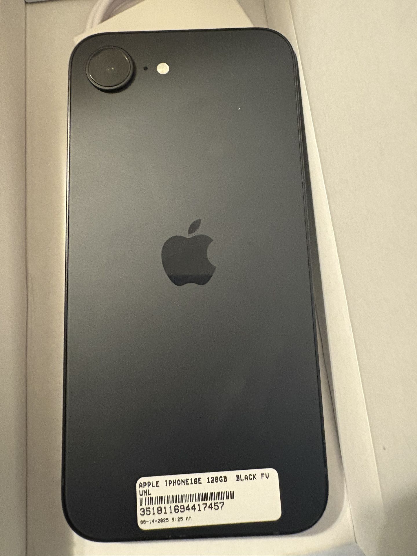 I Phone 16 E Like New Unlocked 