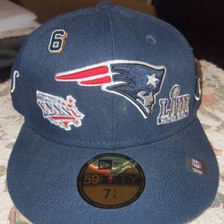 New Era Patriots Championship Hat Fitted Cap