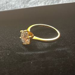 S925 2ct Moissanite Ring