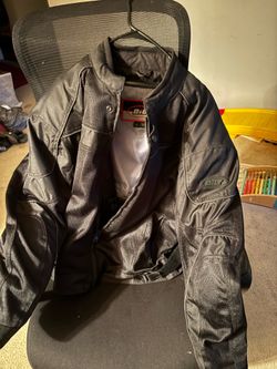 Padded motorcycle jacket