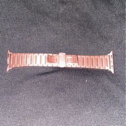Platnum, Universal rose gold stainless steel Apple Watch band