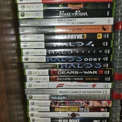 Microsoft Xbox 360 games excellent condition for sale!