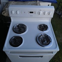 30” Freestanding Electric 4 Elements Stove 