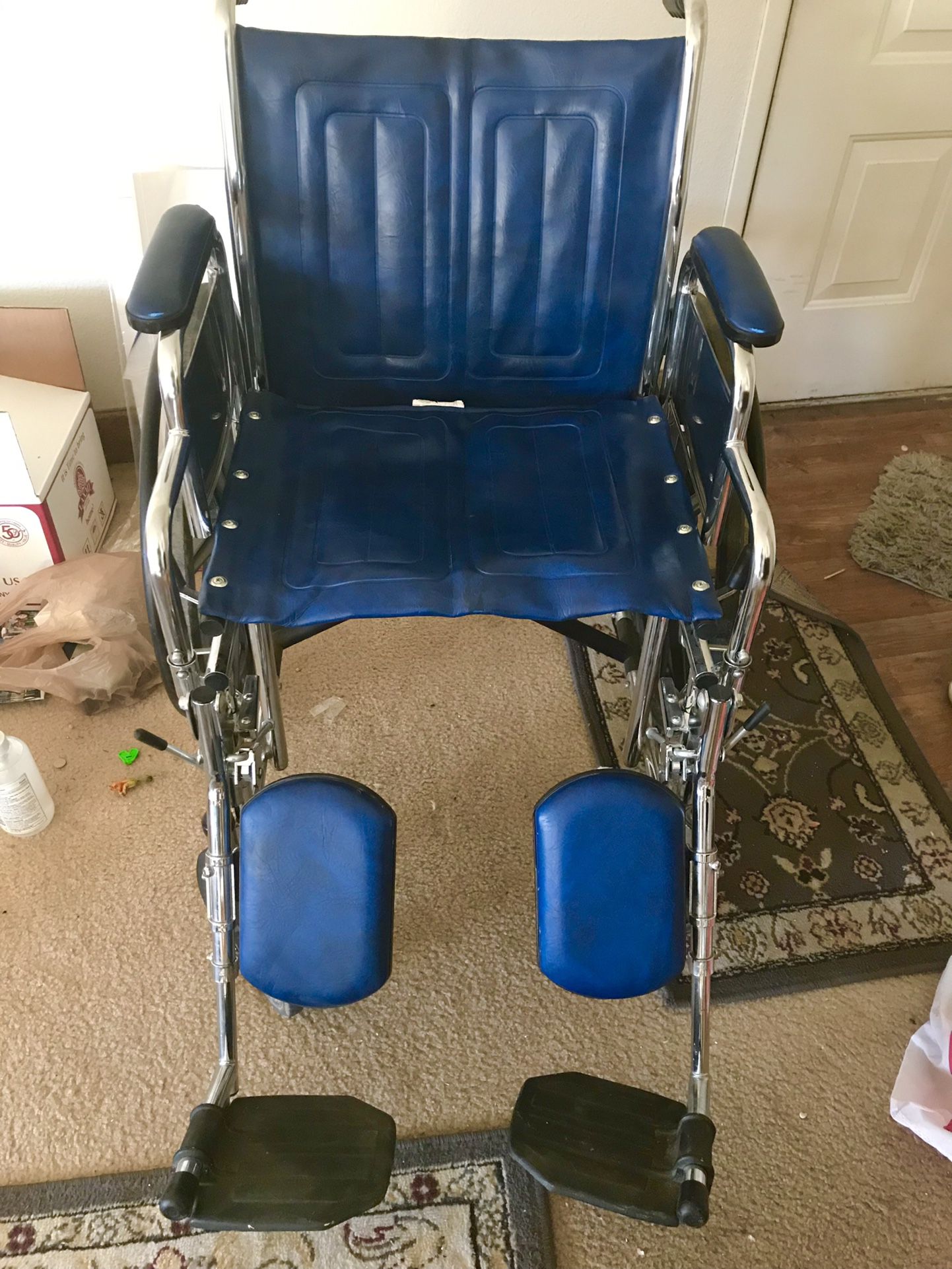 Invacare Tracer EX Wheel Chair With Foot Rest And Thigh Support- Excellent Condition