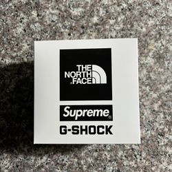 Supreme/Casio/The North Face G-Shock