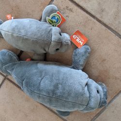 Manatee Stuffed Animals Sold Together