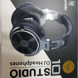 OneOdio Wired Over Ear Headphones Studio Monitor & Mixing DJ Stereo Headsets with 50mm Neodymium Drivers and 1/4 to 3.5mm Audio Jack for AMP Computer 