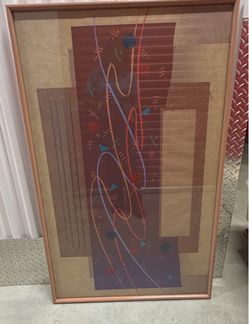 Framed Abstract Art Print