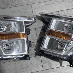 2021, 2022, 2023 Ford F150 OEM Halogen Headlights Take Off