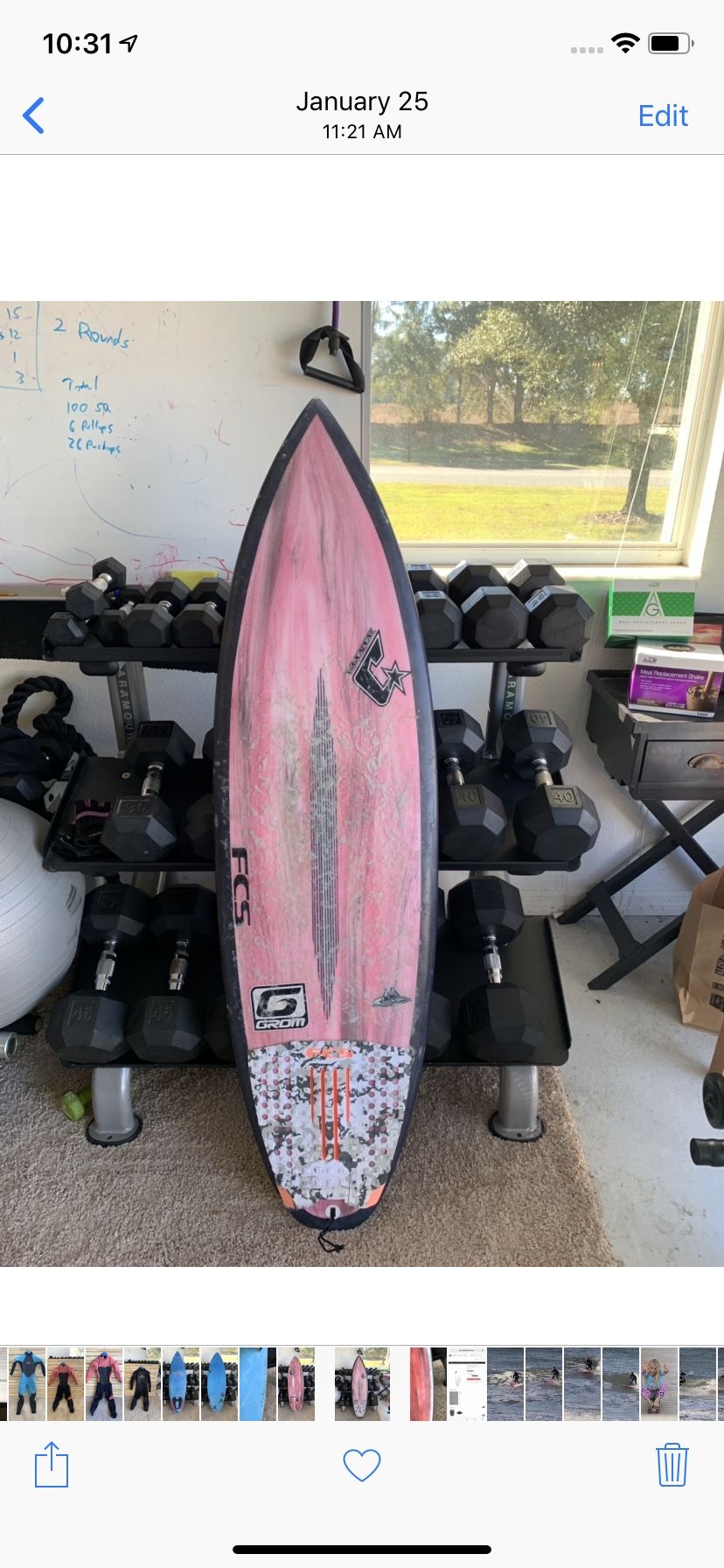 Surfboard 4’10