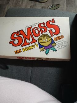 VINTAGE 1970 EDITION OF THE BOARDGAME SMESS  THE NINNYS CHESS