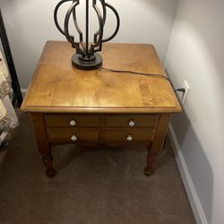 1960’s Maple End Tables. 