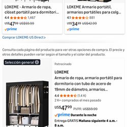 Closet woman men