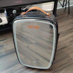 Mini Fridge With LED Light