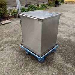 Metal Roll Around Cabinet , Shelf , Storage Unit.