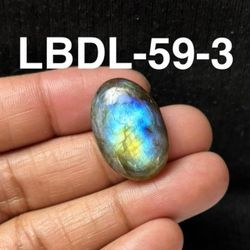 Labradorite Oval Shape Natural Gemstone Cabochon-LBDL-59-3
