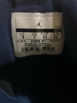 Size 8 Jordan’s used