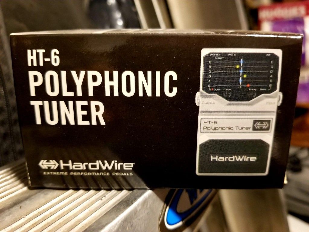 Brand New Digitech HT-6 Hardwire Polyphonic Tuner Still In Box!