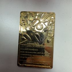 Pokemon Jigglypuff 23K Gold-Plated Trading Card