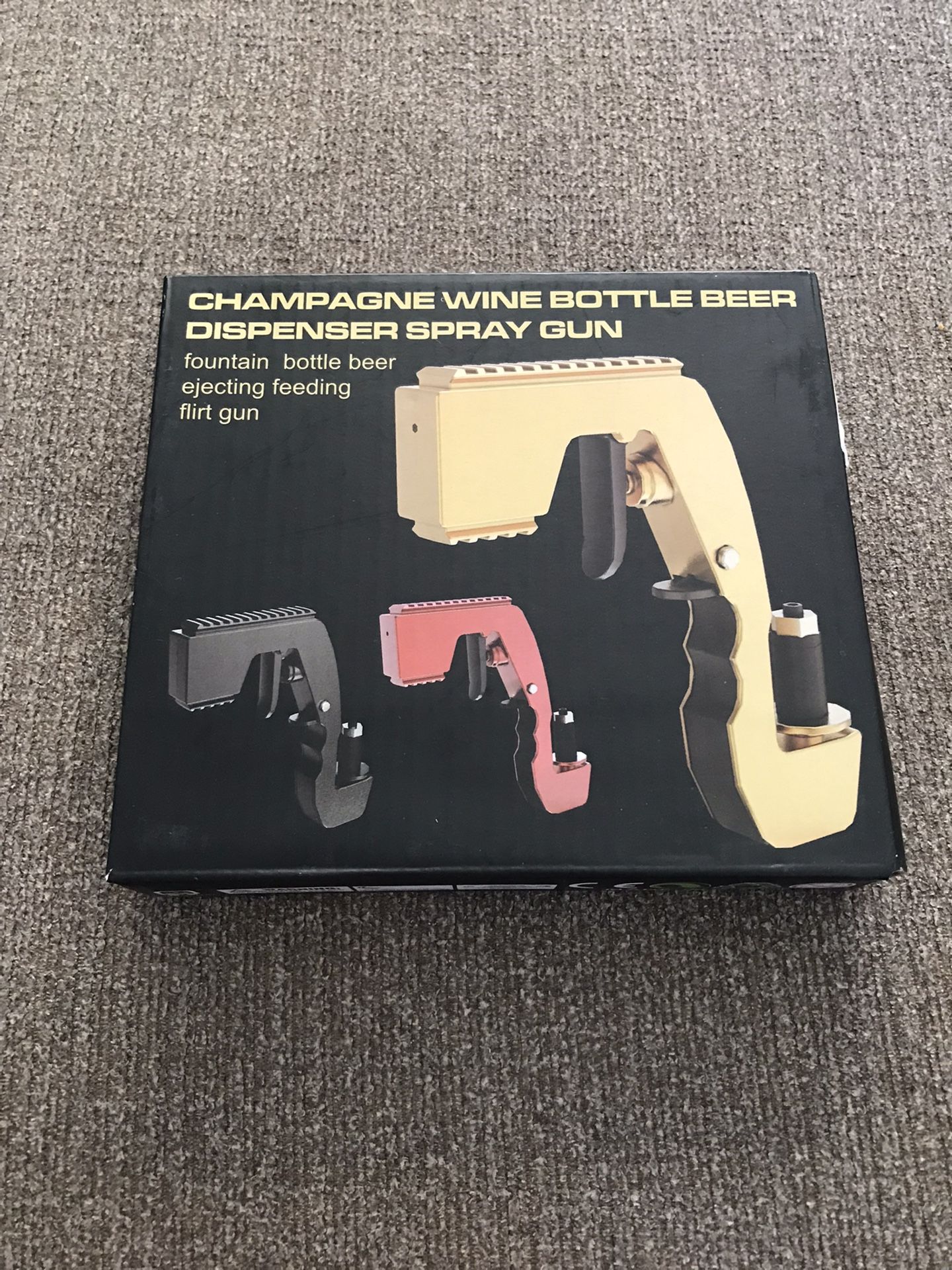 Champagne/beer Spray Gun, NIB
