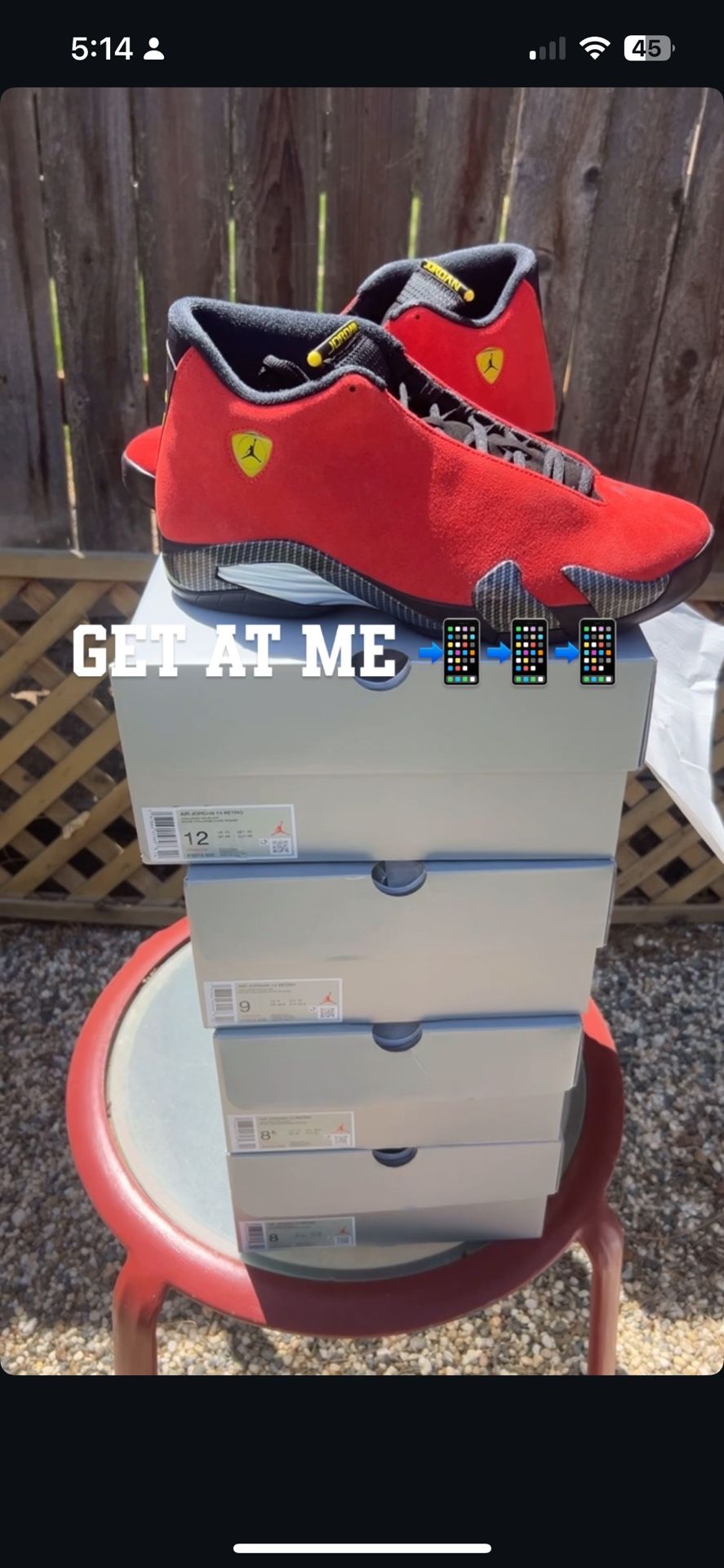 Jordan 14’s