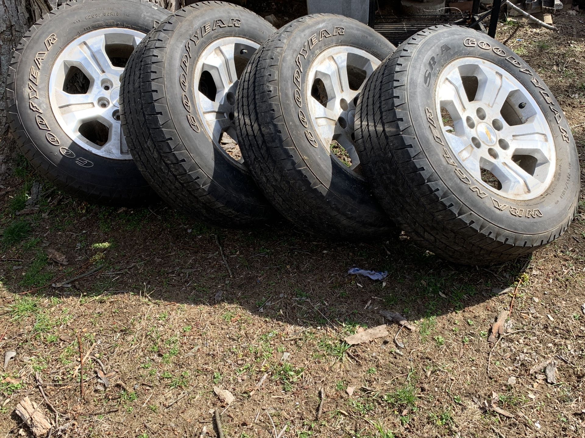 2015 Chevy Silverado tires and rims