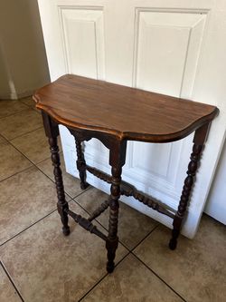 Vintage table  2 ft tall  2 ft long 1 ft wide